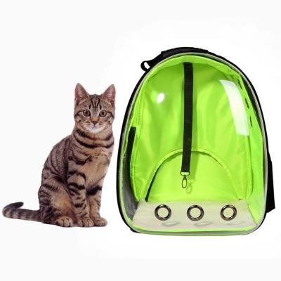 China ODM Transparent Breathable Pet Dog Cat Travel Backpack for sale