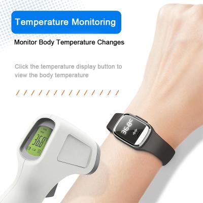 China Ultrasonic Insect Pest Repeller update newest products with clock and  temperature measurement blecelet for sale