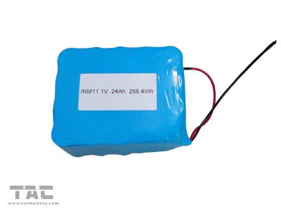 China Solar Street Light Lithium Battery Backup Li - Ion IFR26650 12V  24Ah for sale