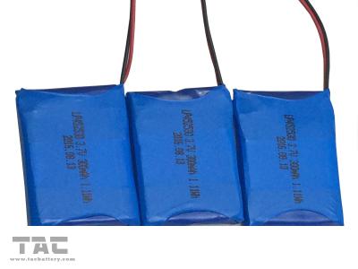 China 3.7V 300mAh Li - Polymer Rechargeable Battery 452530 PVC Packing For IOT for sale