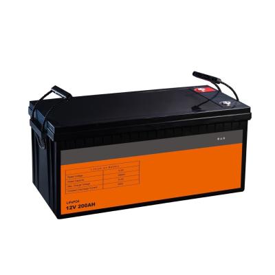 China 4000 Cycles Life 12V 200AH LifePO4 Battery 100% True Capacity,Built-In 100A BMS,10 Years Lifetimes for sale