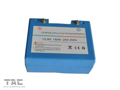 China LiFePO4 Battery 12.8V 16Ah Lithium Ion Battery For Golf Trolley for sale