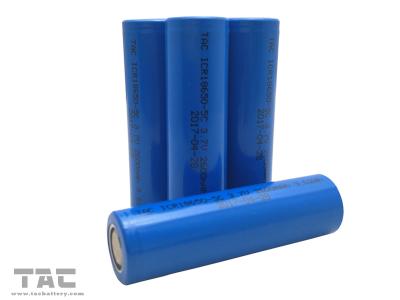 China High Power ICR18650 3.7V 2600mAh 9.62Wh Lithium Ion Cylindrical Battery for sale
