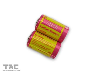 China Lithium-Batterie 3V 750mAH LiMnO2 Batterie-CR2 für GPS-Sicherheitssystem zu verkaufen