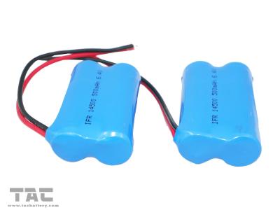China 6.4V LiFePO4 Battery Pack 14500 500mAh For Decorative Lighting for sale