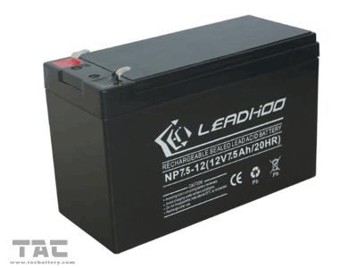 China 12V  Battery Pack  12V 7.5ah Seal Lead Acid Battery Pack For Solar Lighting for sale