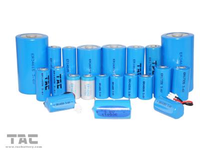 China Ammeter LiSOCl2 Battery ER17335 1800mAh 3.6V Stable Voltage Li socl2 lithium battery for sale