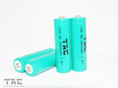 China High Capacity 1.5V AA 2900mAh Lithium Iron Battery for digital cameras, mobile mouse for sale