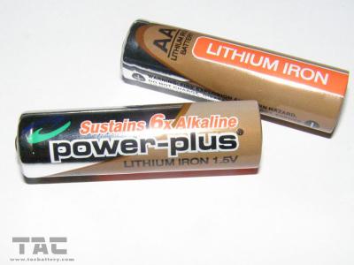China Poder preliminar da bateria LiFeS2 1.5V AA L91 do ferro do lítio mais o tipo para GPS à venda