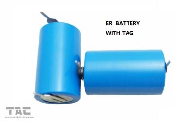 Chine Batterie au lithium de système d'alarme LI-SOCL2 d'ER34615 19Ah 3.6v à vendre