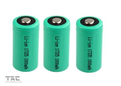 Cina Batteria di Li-mn del litio 1300mah CR123A per il rasoio più a distanza del tester della macchina fotografica della torcia elettrica in vendita
