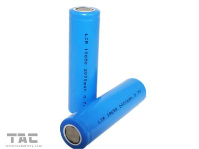 China  Power Bank  3-5C 18650 Lithium Ion Cylindrical Batteries 3.7v  2200mAh for sale