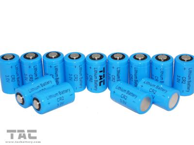 China Light weight and high power 3.0V CR2 800mAh Li-Mn Battery with High Cycle Life for sale