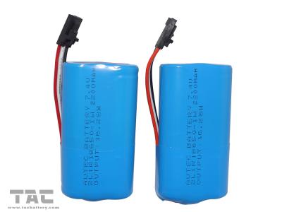 중국 휴대 전화 INM 7.4V 리튬 이온 2200mAh 팩을 위한 18650 리튬 전지 판매용