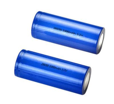 China Lifepo4 Cells 3.2V LiFePO4 battery 26650 3300MAH 3.2V for High Power Devices for sale