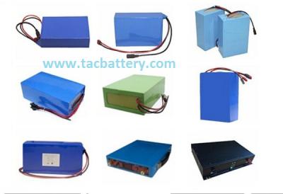 China 12 Volt Lithium Battery 12.8V 18Ah IFR26650 4S6P Battery Pack For Solar System for sale