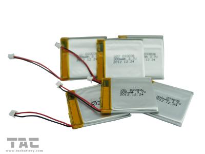 China De Ionenbatterijcel van het polymeerlithium met PCB voor HEV GSP351624 3.7V 100mAh Te koop