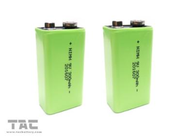 China Nimh Rechargeable Batteries 9V 230mAh  Batteries With Charger For  Microphone for sale
