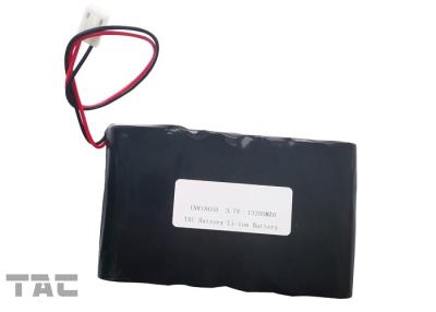 China Outdoor Solar Lithium  Ion Battery Pack 3.7V ICR18650 UL1642  500 Times Circle Life for sale
