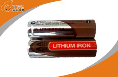 China bateria preliminar do ferro do lítio de 1.5V AA 2700mAh com capacidade alta à venda