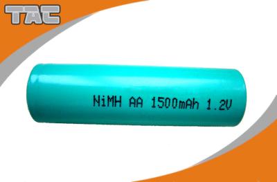 China 1.2V NI-MH AA Batteries 1500mAh Long Cycle Life , Ni-MH Rechargeable battery for sale