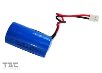 China 3.6v  Lisocl2 Battery ER26500 9AH With connector  for Water meter Ammeter for sale