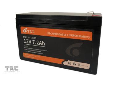 China 7.2Ah 12V LiFePO4 Battery Pack For Back Up And Solar Light Lead Acid Replacement for sale