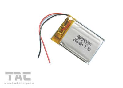 China Het Lithium Ionenbatterijen van het hoge Capaciteitslp052030 3.7V 260mAh Polymeer voor Informatieverspreider Te koop