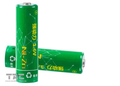 China bateria recarregável de 1.6v AAA AA NiZn para a lanterna elétrica à prova de explosões à venda