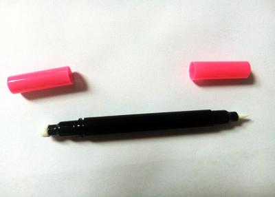 China Doppelter Haupteyeliner-Bleistift-Verpackendichtungs-Stift ABS materielle kundengerechte Farben zu verkaufen