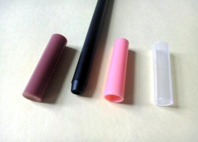 中国 PSの物質的なピンクの唇はさみ金の試供品との包装の管のCuttable細い形 販売のため