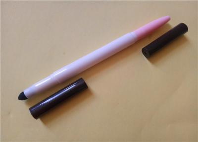 China Waterproof Good Dark Brown Eyebrow Pencil With Sponge Beautiful Shape for sale