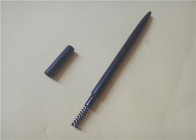 China Lápis de sobrancelha impermeável customizável, grande lápis de sobrancelha preto com escova à venda