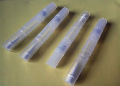 China Material plástico del lápiz corrector del cepillo del lápiz del color adaptable transparente principal del palillo en venta