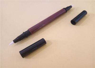China La aduana de sellado caliente del lápiz de ojos doble plástico del diseño de la moda clasifica el ISO en venta