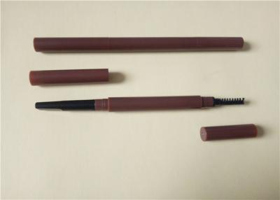 China Long Standing Waterproof Eyebrow Pencil Plastic Tube ISO Certification for sale
