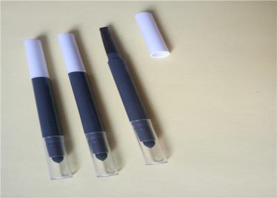 China Pluma impermeable de la ceja de las bolas de algodón, impresión gris del logotipo del lápiz de ceja en venta