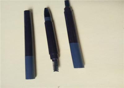 China Automatic ABS Waterproof Eyebrow Pencil With Brush Tube Packaging ISO for sale