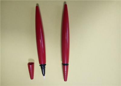 China Pena líquida impermeável do lápis de olho, lápis de olho duradouro material do ABS vermelho à venda