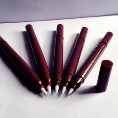 China Customizable Double Head Eyeliner Pencil Packaging Seal Pen ABS Material for sale