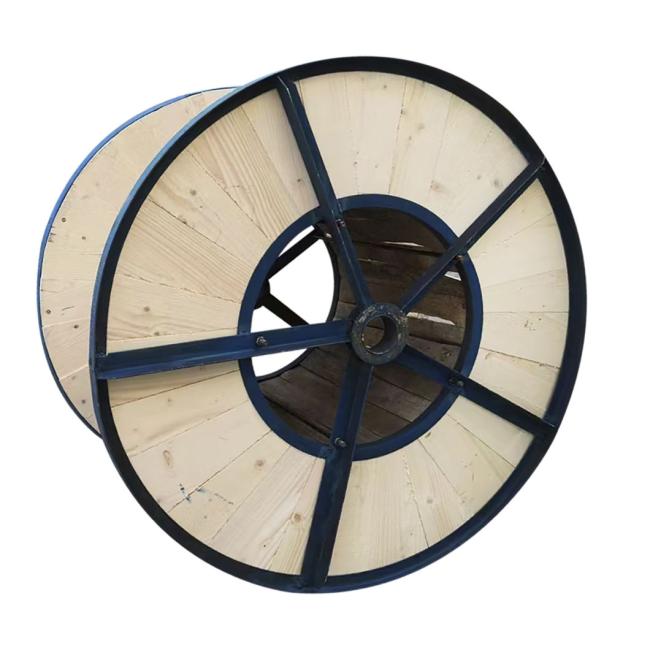 Round Wooden Coil of Cable Drum Large Diameter 1400mm High Quality Cable Reel Cheap Price