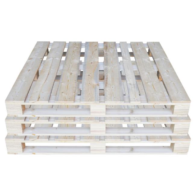 European Standard Wood Pallet 1200 * 800 * 144 Four Side Fork Turnover
