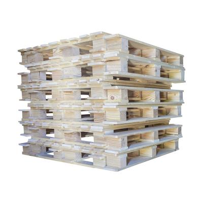 Chine Taille personnalisable Palettes traitées thermiquement Ispm 15 Palettes de bois de pin importées pour l'emballage à vendre