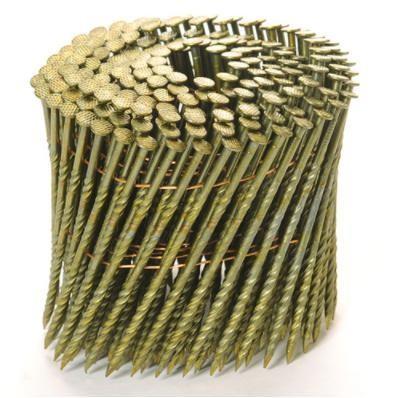 China Collated Pallet Galvanized Coil Nail 15 Degree Coil Siding Nails Ring Shank for sale