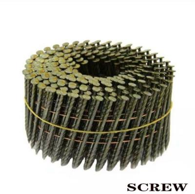 China 1/4 Wire Nail Galvanized Coil Nail 0.099 & Prime Painted Pallet Coil Nail for sale
