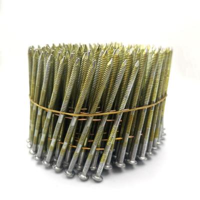 Chine 2 1/4 & Prime Roofing Nail Coils Wire Pallet Collated Roofing Nail Clavos Helicoidales à vendre
