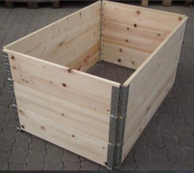 Κίνα Προσαρμοσμένο λογότυπο Κουτιά από ξύλινα παλέτα Κουτιά από ξύλινα παλέτα που μπορούν να στοιβάζονται Κουτιά από ξύλο προς πώληση