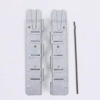 China Conector de bisagra de caja de madera de acero galvanizado para paletas plegables de metal collar de bisagra 220m en venta