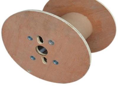 China Home Electric Cable Wooden Spools Board Plywood Empty Cable Reel Wooden for sale