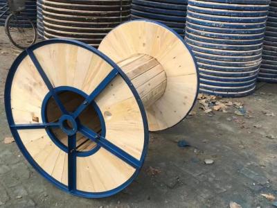China ISPM-15 Certified Wooden Cable Reel Plywood Cable Reel Empty Cable Drum for sale